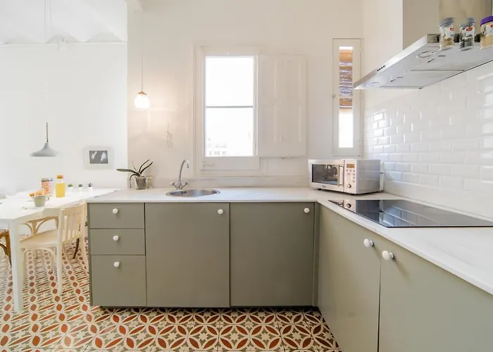شقة White Penthouse برشلونة
