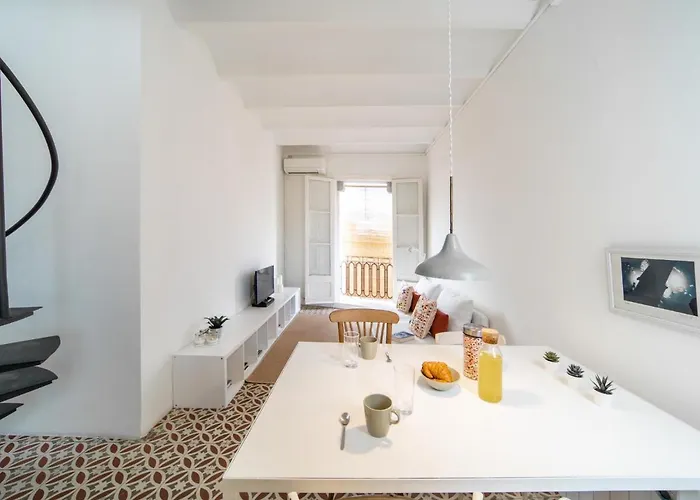 Apartment White Penthouse Barcelona