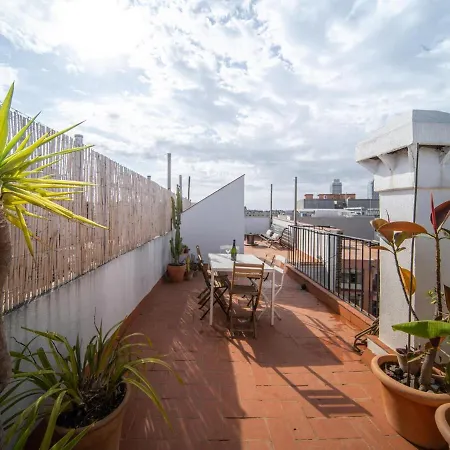 White Penthouse Apartman Barcelona